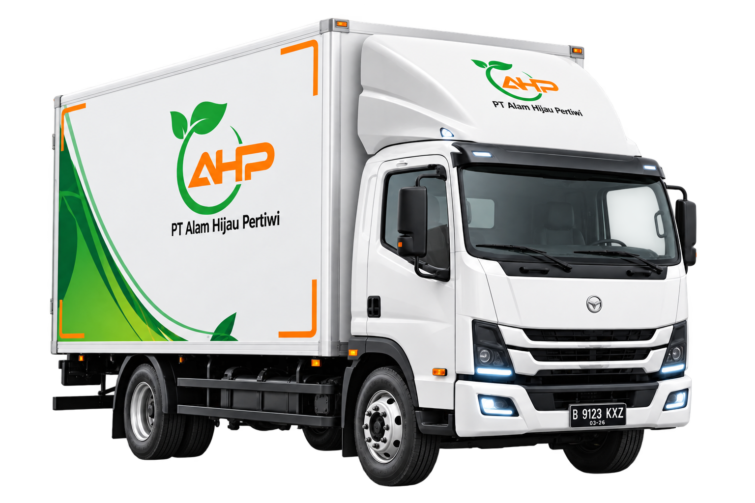 Truk pengangkut limbah B3 AHP